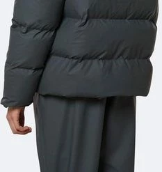 Rains - Puffer Jacket - Slate - Unisex - M/L -Dameskleding Verkoop 233x840