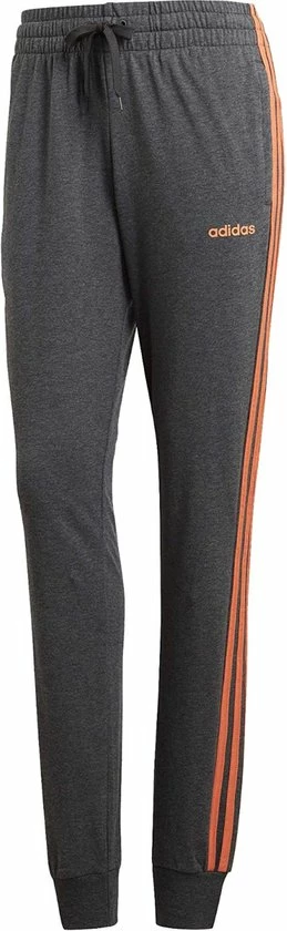 Adidas Performance W E 3S Pant Sj Trainingsbroek Vrouwen Grijs L. 1 Adidas Performance W E 3S Pant Sj Trainingsbroek Vrouwen Grijs L.