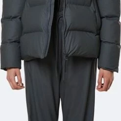 Rains - Puffer Jacket - Slate - Unisex - M/L -Dameskleding Verkoop 261x840