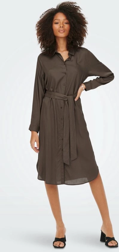 ONLY ONLMULBA LIFE L/S SHIRT DRESS WVN NOOS Dames Jurk - Maat M 6 ONLY ONLMULBA LIFE L/S SHIRT DRESS WVN NOOS Dames Jurk - Maat M - Afbeelding 6