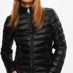 Mango Jas Gewatteerde Jas Met Zakken 37024379 99 Dames Maat - M