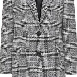 JACQUELINE DE YONG JDYNEWEMMA CHECK JACKET OTW HAB Dames Jas - Maat S