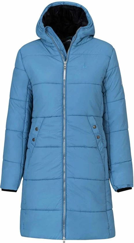 BJØRNSON Fia Winterparka Dames - Winddicht - Waterafstotend - Maat 36 - Niagara 1 BJØRNSON Fia Winterparka Dames - Winddicht - Waterafstotend - Maat 36 - Niagara
