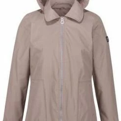 Celinda Waterdichte, Geïsoleerde Parka Jas Met Capuchon Van Regatta Voor Dames, Outdoorjas, Natuursteen Crème -Dameskleding Verkoop 468x840 3