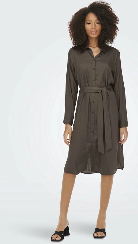 ONLY ONLMULBA LIFE L/S SHIRT DRESS WVN NOOS Dames Jurk - Maat M 4 ONLY ONLMULBA LIFE L/S SHIRT DRESS WVN NOOS Dames Jurk - Maat M - Afbeelding 4