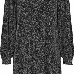 Zwart Met Zilveren Glitterjurk Embry - MbyM - Maat L