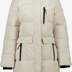 Kjelvik Gewatteerde Dames Parka - Beige - Maat M