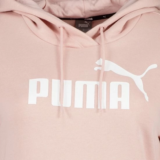 PUMA ESS Logo Hoodie Fleece Dames Trui - Maat M 12 PUMA ESS Logo Hoodie Fleece Dames Trui - Maat M - Afbeelding 12