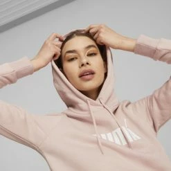 PUMA ESS Logo Hoodie Fleece Dames Trui - Maat M 29 PUMA ESS Logo Hoodie Fleece Dames Trui - Maat M -Dameskleding Verkoop 550x550 128