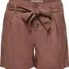 ONLY ONLVIVA LIFE HW BELT SHORTS PNT NOOS Dames Broek - Maat 40
