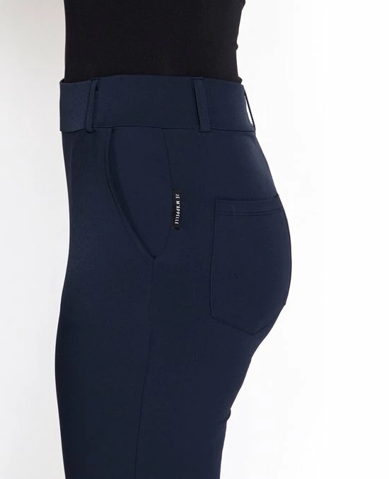 Blauwe Broek/Pantalon Van Je M'appelle - Dames - Travelstof - Maat M - 6 Maten Beschikbaar 6 Blauwe Broek/Pantalon Van Je M'appelle - Dames - Travelstof - Maat M - 6 Maten Beschikbaar - Afbeelding 6