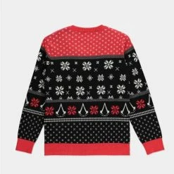Merkloos Assassin's Creed - Knitted Christmas Jumper - M -Dameskleding Verkoop 550x697 2
