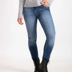 ONLY ONLBLUSH LIFE MID ANK RAW REA1303 NOOS Dames Jeans - Maat -Dameskleding Verkoop 550x711 4