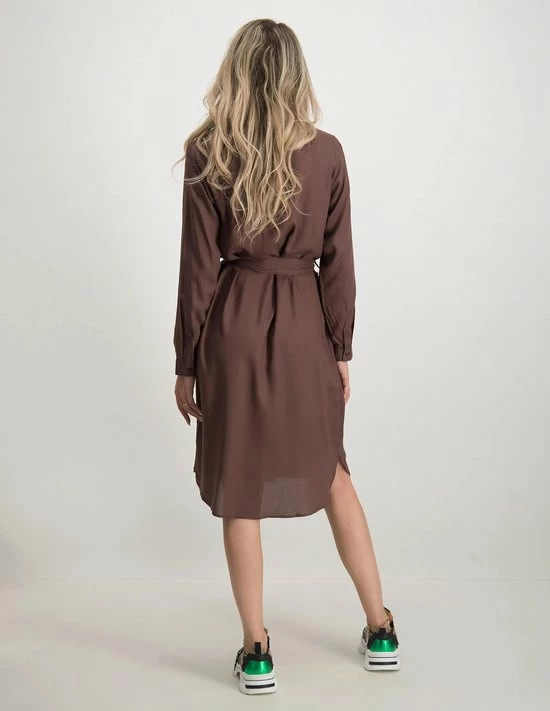 ONLY ONLMULBA LIFE L/S SHIRT DRESS WVN NOOS Dames Jurk - Maat M 7 ONLY ONLMULBA LIFE L/S SHIRT DRESS WVN NOOS Dames Jurk - Maat M - Afbeelding 7