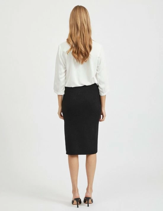 VILA VIRIL PENCIL HW KNIT SKIRT - NOOS Dames Rok - Maat XL 6 VILA VIRIL PENCIL HW KNIT SKIRT - NOOS Dames Rok - Maat XL - Afbeelding 6