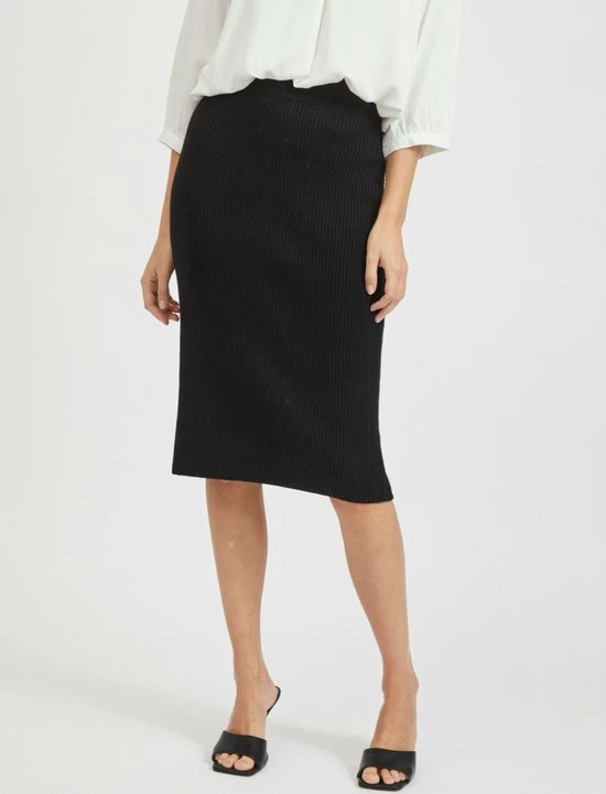 VILA VIRIL PENCIL HW KNIT SKIRT - NOOS Dames Rok - Maat XL 1 VILA VIRIL PENCIL HW KNIT SKIRT - NOOS Dames Rok - Maat XL