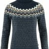 Fjallraven Övik Knit Roller Neck W Dames Outdoortrui - Maat S