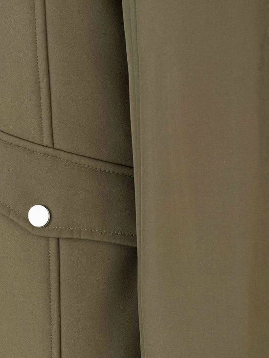 BJØRNSON Softshell Parka Jas 4 Seizoenen Fleece Voering Winddicht Dames Tarmac Bruin - Maat 52 - YLVA 4 BJØRNSON Softshell Parka Jas 4 Seizoenen Fleece Voering Winddicht Dames Tarmac Bruin - Maat 52 - YLVA - Afbeelding 4