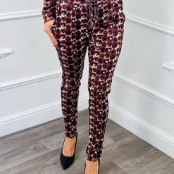 Dressqode Cirkel Travel Broek Paars