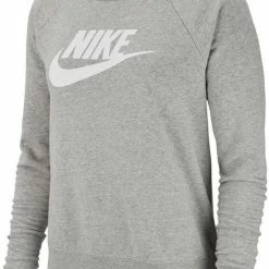 Nike Sportswear Essential Crew Flock Trui Dames - Maat S