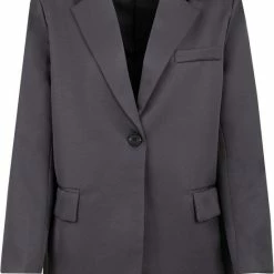 Marcez Oversized Blazer Dark Grey