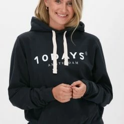 10days The Hoodie Truien & Vesten - Donkerblauw