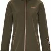 Nordberg Irene Softshell Jas Dames - Kleur Legergroen- Maat M