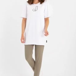 Bruine Legging Van Je M'appelle - Dames - Travelstof - Maat M - 6 Maten Beschikbaar