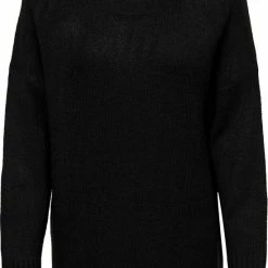 Only Trui Onlnanjing L/s Pullover Knt Noos 15173800 Black Dames Maat - S -Dameskleding Verkoop 550x788 1