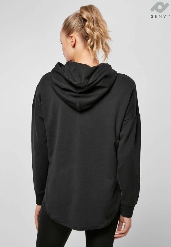 Senvi Dames Oversized Hoodie - Kleur Zwart - Maat L 6 Senvi Dames Oversized Hoodie - Kleur Zwart - Maat L - Afbeelding 6
