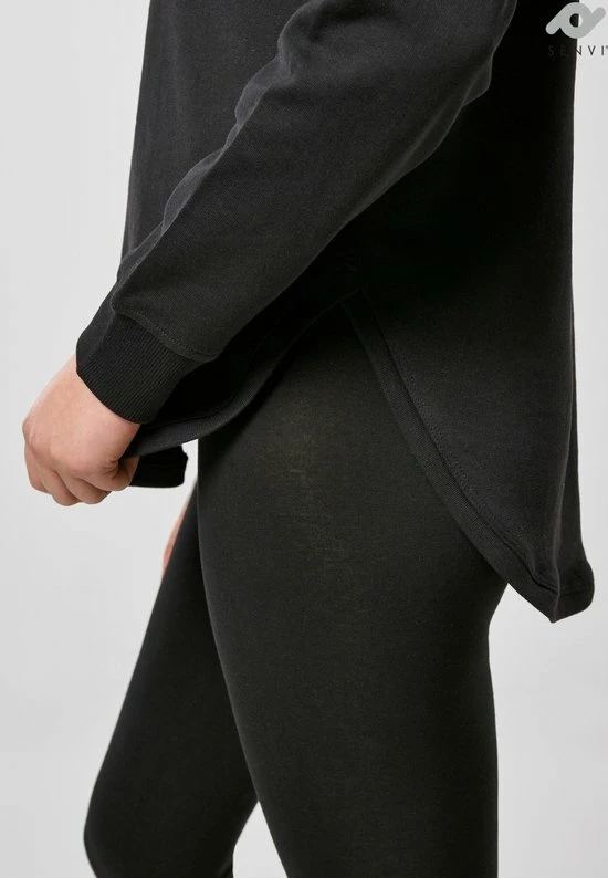 Senvi Dames Oversized Hoodie - Kleur Zwart - Maat L 9 Senvi Dames Oversized Hoodie - Kleur Zwart - Maat L - Afbeelding 9