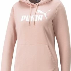 PUMA ESS Logo Hoodie Fleece Dames Trui - Maat M 22 PUMA ESS Logo Hoodie Fleece Dames Trui - Maat M -Dameskleding Verkoop 550x796 6