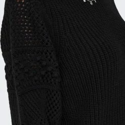 Only Trui Onlollie L/s Pullover Knt 15272697 Black Dames Maat - M -Dameskleding Verkoop 550x798 2