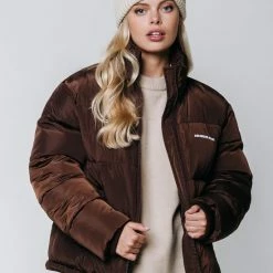 Colourful Rebel Fiona Jas Bruin Dames - Polyester - S