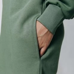 Colourful Rebel Logo Jurk Groen Dames - Oversized Fit - Polyester - M -Dameskleding Verkoop 550x824 143