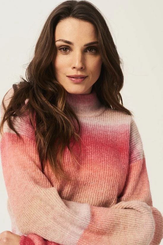 GARCIA Dames Trui Rood - Maat XL 2 GARCIA Dames Trui Rood - Maat XL - Afbeelding 2