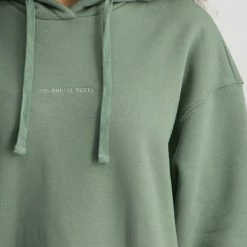 Colourful Rebel Logo Jurk Groen Dames - Oversized Fit - Polyester - M -Dameskleding Verkoop 550x825 487