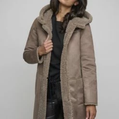 RINO & PELLE Rino&Pelle Alina Dames Jas Donker Bruin - 40