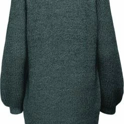 Jacqueline De Yong Jurk Jdywhitney Megan L/s Boat Dress Knt 15234103 North Atlantic/w Black Pl Dames Maat - M -Dameskleding Verkoop 550x827 3